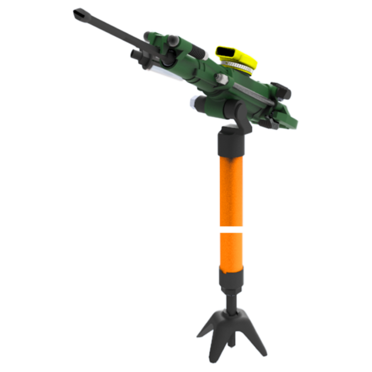 TIGER YT28 – Ağır iş tipi sehpalı pnömatik kaya delici, tünel ve maden delme uygulamaları için