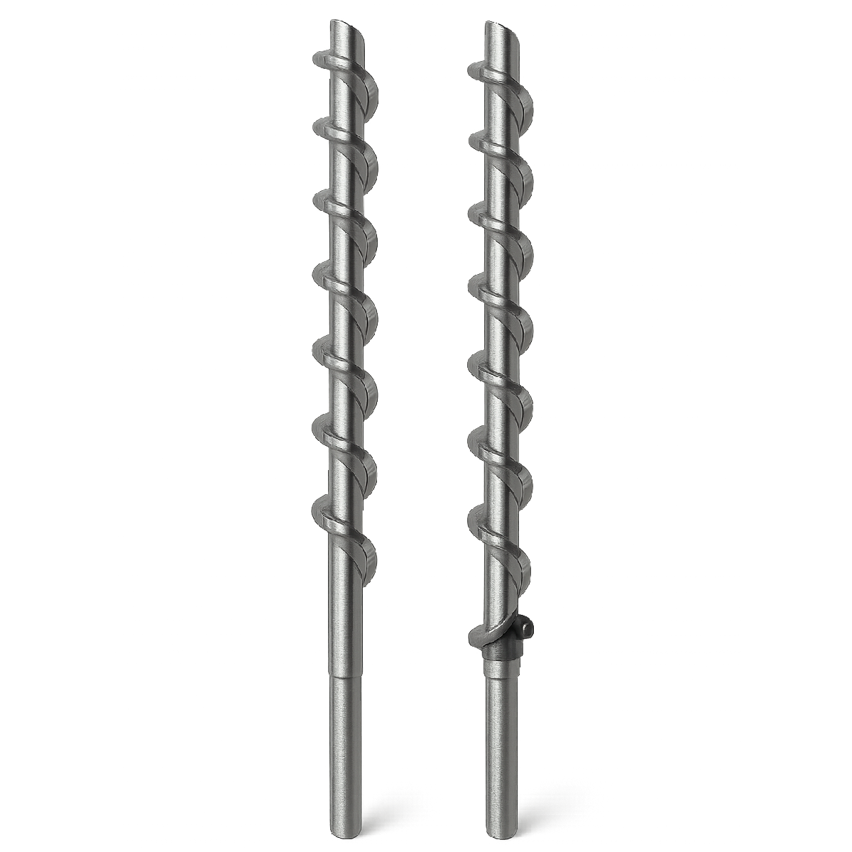 TIGER BURGU – kömür ve madencilik için helezonik delici çubuk, 1300-1500 mm uzunluk