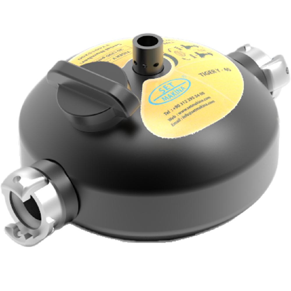 Delici makineler için TIGER Y-40 pnömatik yağlayıcı – SET MAKINA