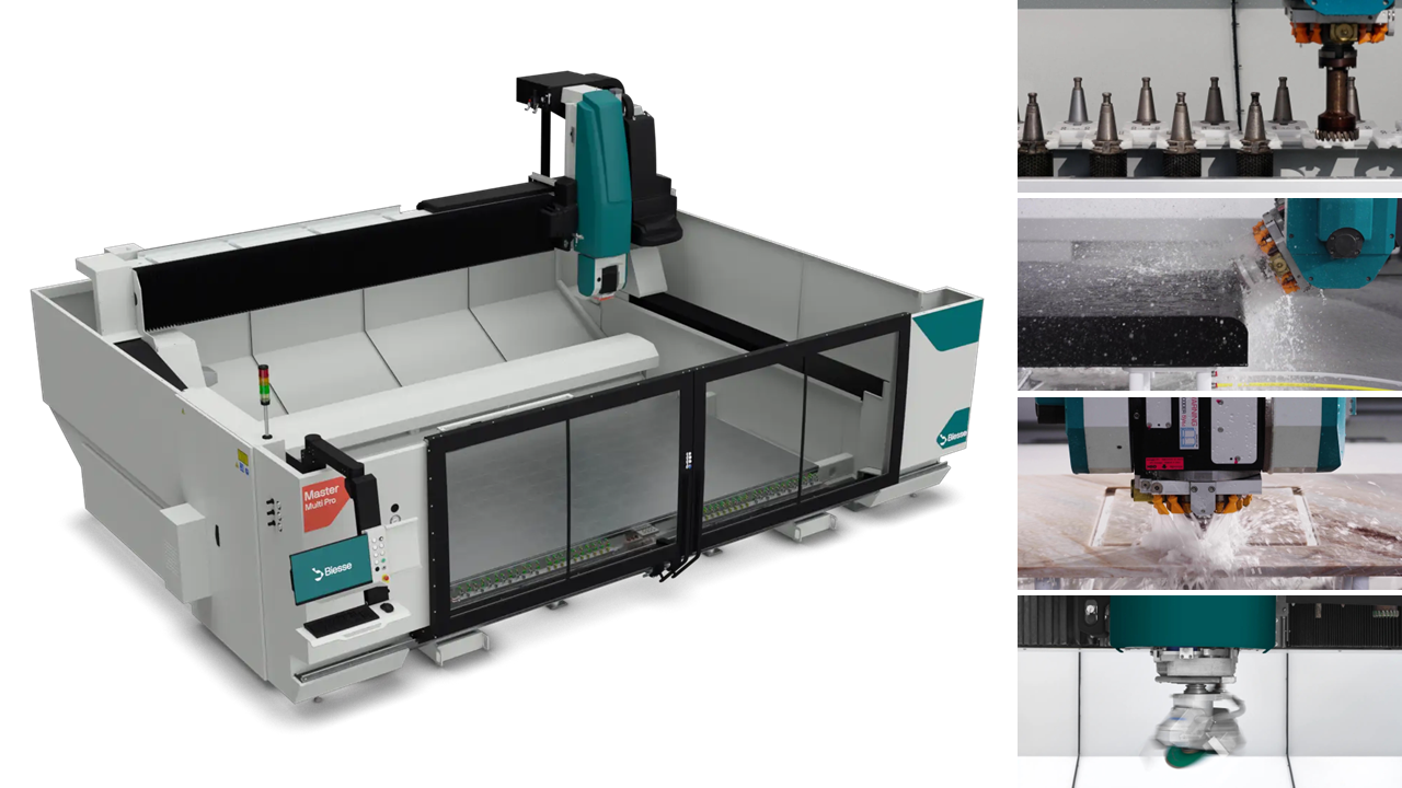 Biesse Master Multi Pro taş işleme CNC makinası