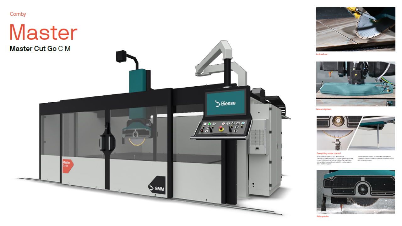 Biesse Master Cut Go C M köprü kesme makinası